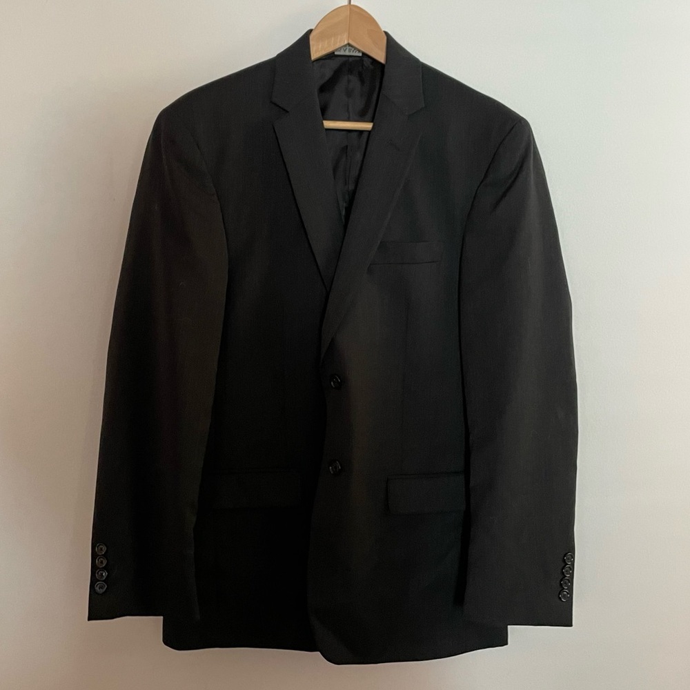 Jos.A.Bank Charcoal Stripes Sport Coat